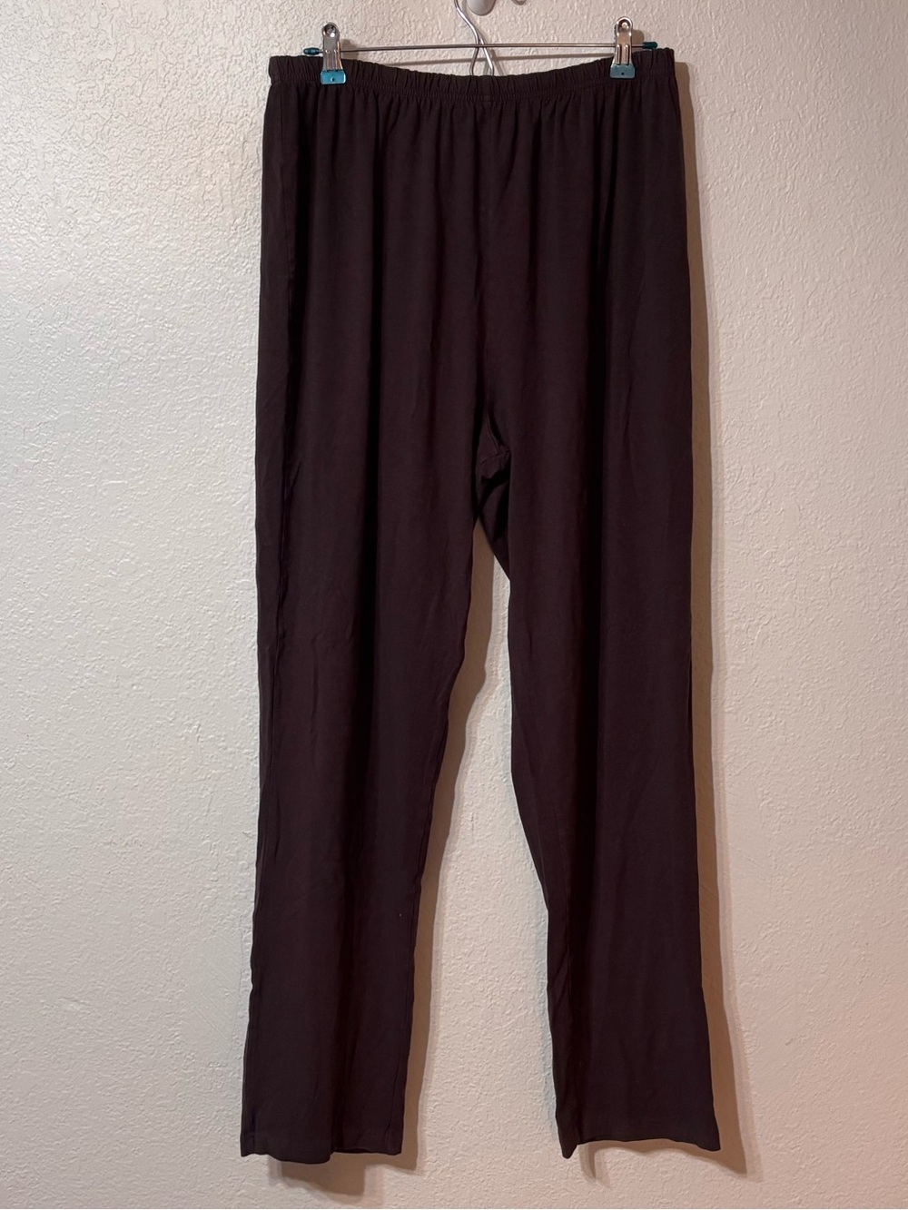Bryn Walker Lagenlook Bamboo Cotton Blend Pull On Pants XL